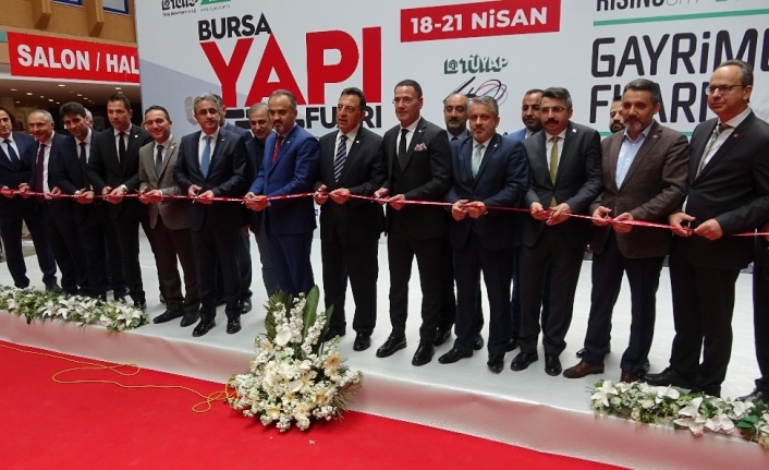 Bursa yapı fuarı kapılarını açtı