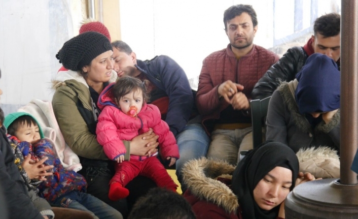 Çanakkale’de 123 mülteci yakalandı