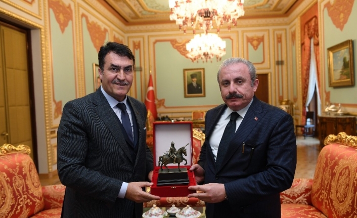 Dündar’dan TBMM Başkanı Şentop’a ziyaret