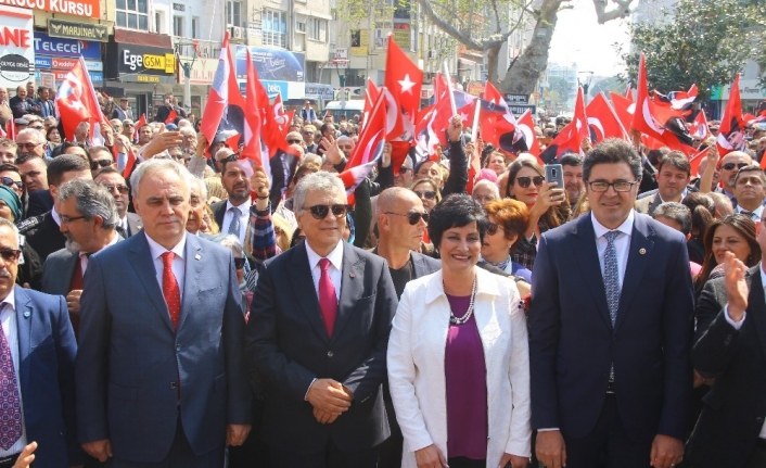 Edremit Belediye Başkanı Hasan Arslan göreve başladı