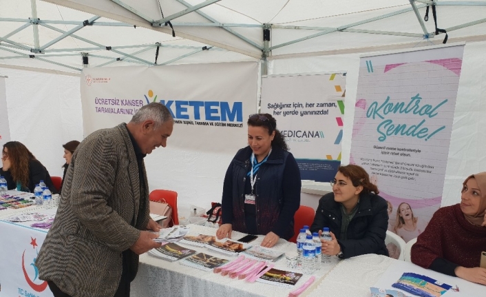 Erken teşhis sokağı projesinde Medicana Bursa Hastanesi de yer aldı