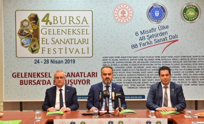 Geleneksel sanatlar festivalde buluşuyor