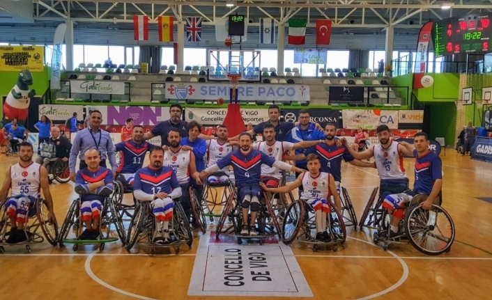 İzmir Tekerlekli Sandalye Basketbol Takımı Avrupa 3.’sü oldu