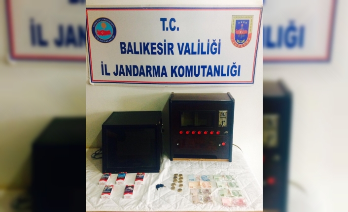 Jandarmadan kumar makinesi operasyonu