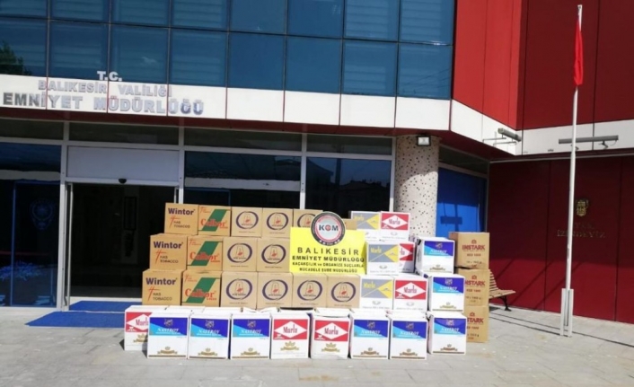 Kaçak tütün operasyonu