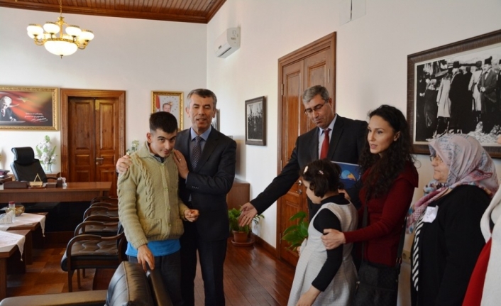 Kaymakam Sırmalı’ya özel ziyaret