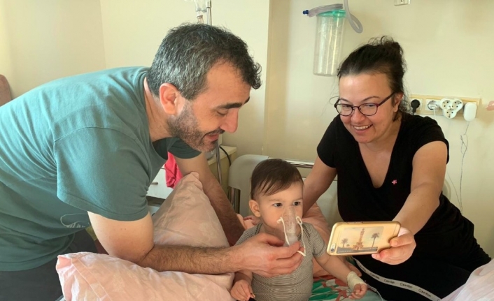 Kuzey bebek minik kalbi için nakil bekliyor