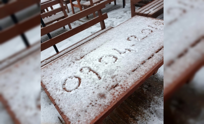 (Özel) Uludağ’a nisan karı