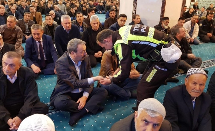 Şehit polisler için mevlid okutuldu