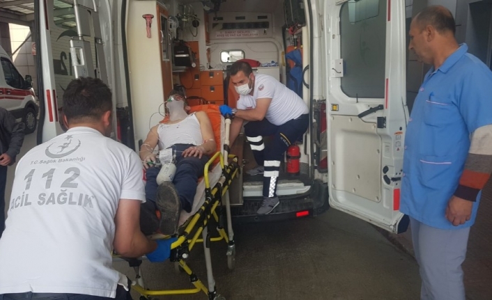 Üretim yaparken dinamitler patladı: 5 yaralı