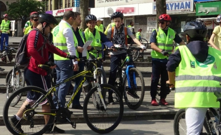 Yeşilay sağlıklı yaşam için pedal bastı