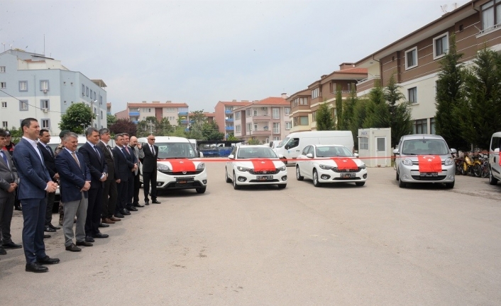 Balıkesir Polisi’ne 6 yeni hizmet aracı