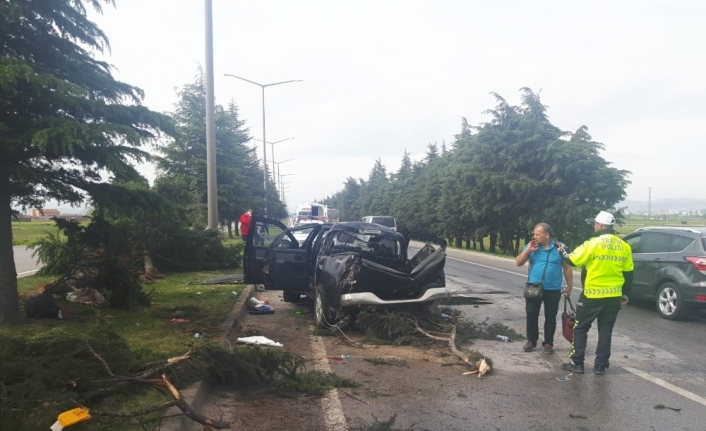 Balıkesir’de trafik kazası: 4 yaralı