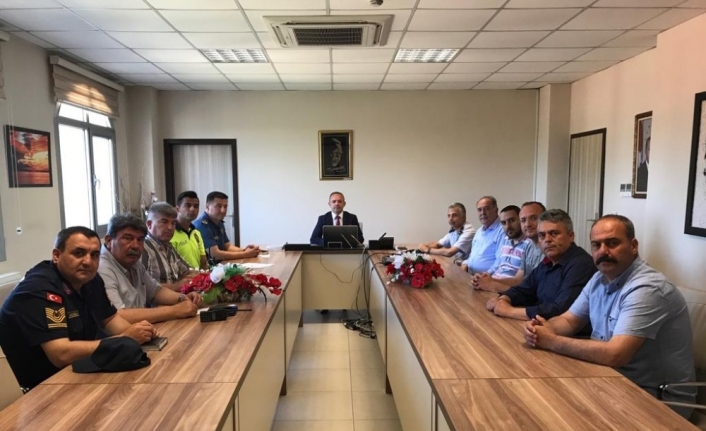 Bayram tatili dönemi için karayolları trafik güvenliği toplantısı yapıldı