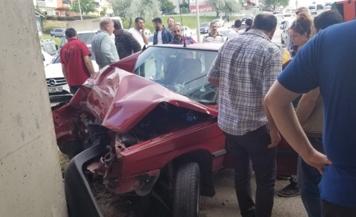 Bursa’da trafik kazası: 1 yaralı