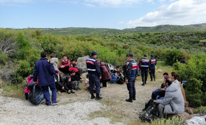 Çanakkale’de 64 mülteci yakalandı