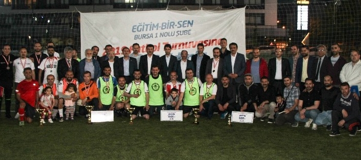 Eğitim-Bir-Sen 2019 futbol turnuvası göz doldurdu