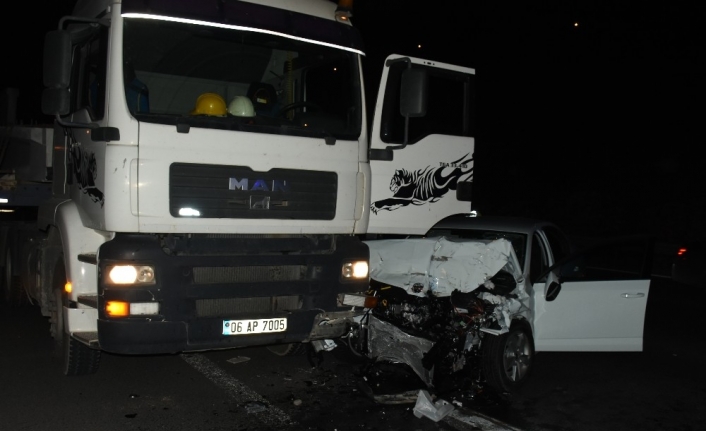 İzmir Çevre Yolunda trafik kazası: 1 ölü