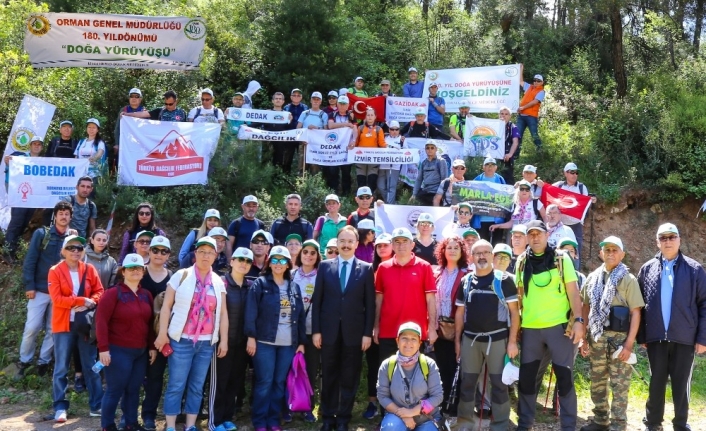 İzmir Orman Müdürlüğünden 180. yıla özel 9 kilometrelik doğa yürüyüşü