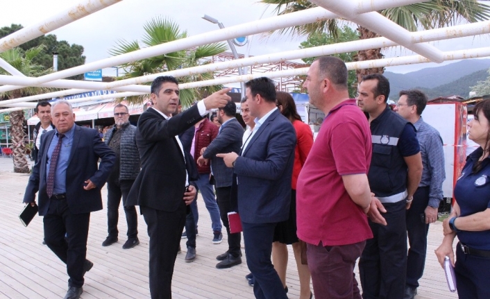 Özdere’deki kafe yıkıldı, alan halka açılacak