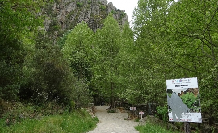 Bursa’daki kanyon, gezenleri büyülüyor