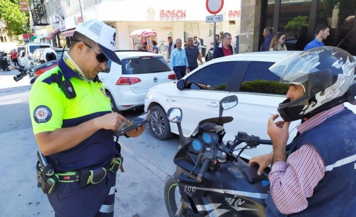 Trafik ekiplerinden bayram denetimi