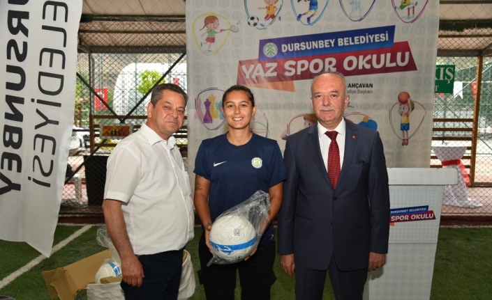 Dursunbey’de Yaz Spor Okulları Başladı