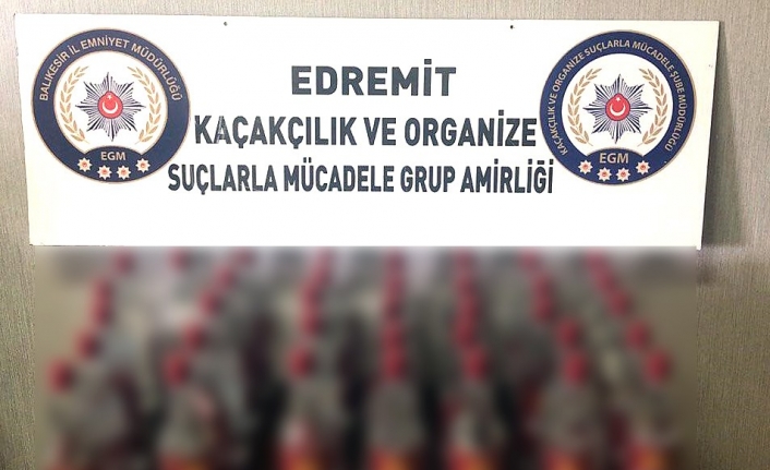 Emekli bekçiye polisten kaçak içki operasyonu