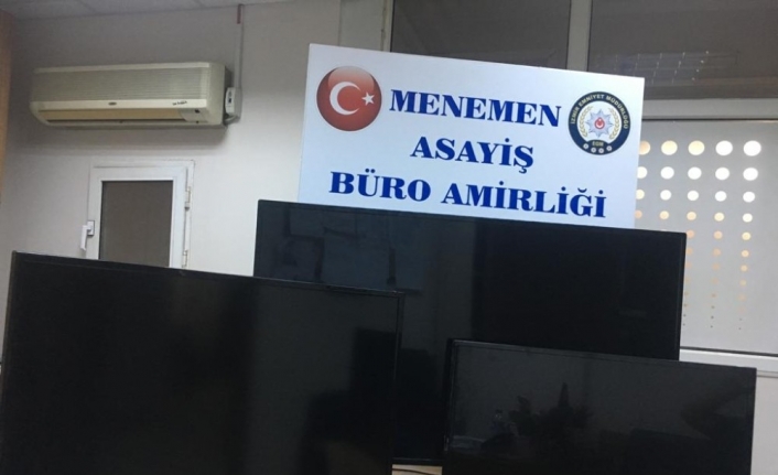 Menemen’de emniyet 9 ayrı hırsızlık olayını aydınlattı