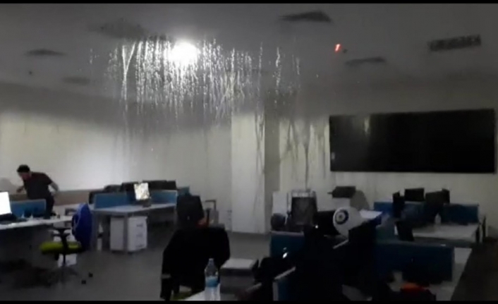 Duyarsız hasta bebek bezi attı, hastanede boru patladı