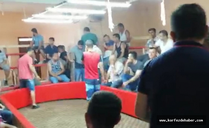 Edremit'te horoz dövüşüne polis baskını