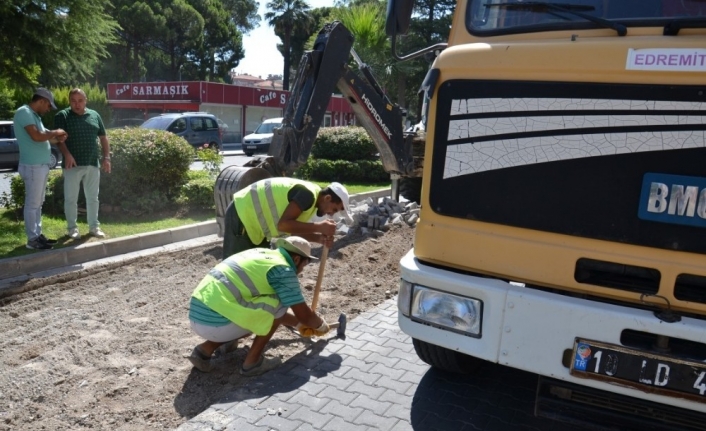 Edremit’te çalışmalar dört koldan sürüyor