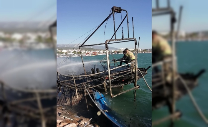 İzmir’de gezi teknesi alev topuna döndü, 3 tekneyi daha yaktı