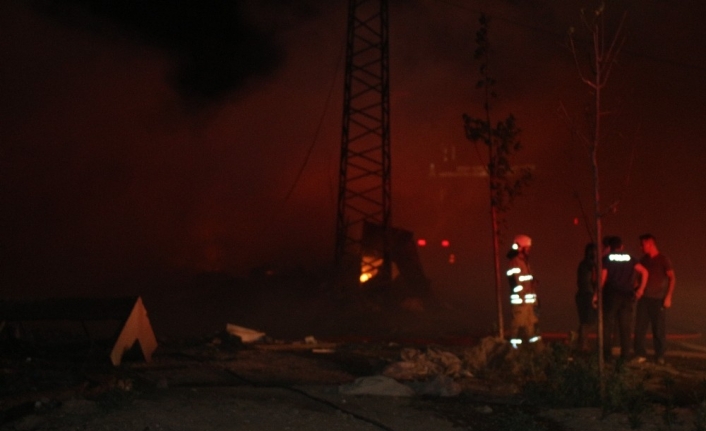 İzmir’de yangın paniği