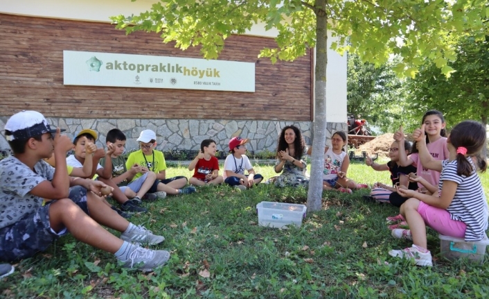 Minik kâşifler Arkeopark’ta