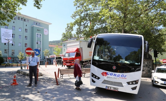 Şehir hastanesine ücretsiz servis