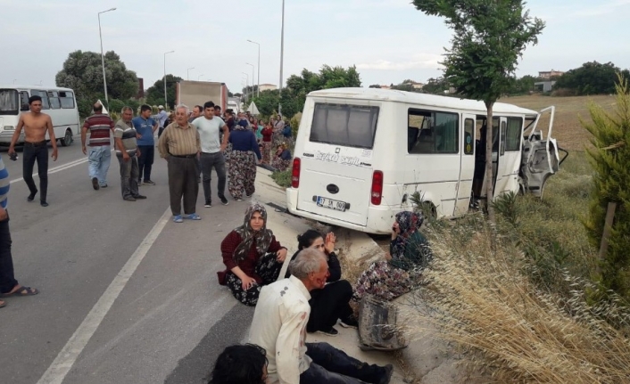 Tarım işçilerinin can pazarı: 17 yaralı