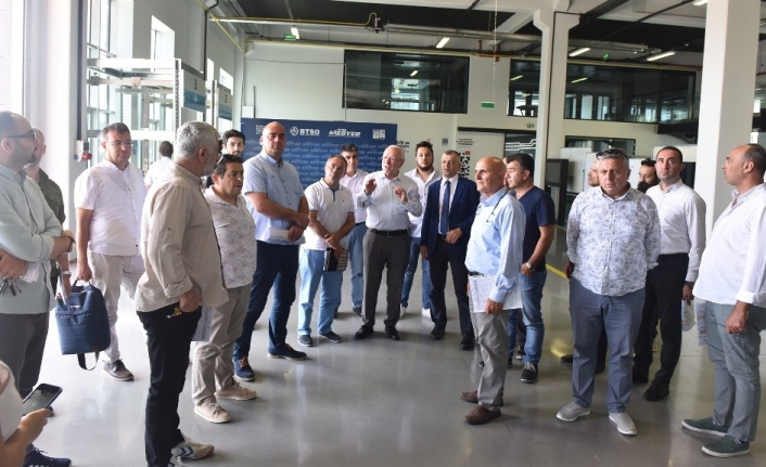 Asansör sektörü temsilcilerinden BTSO’nun yeni test merkezine tam not