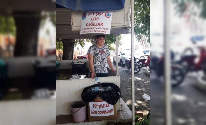 Ayvalık’ta Mehmet Akif’in öğrencilerinin yeni hedefi; “Sıfır atık”