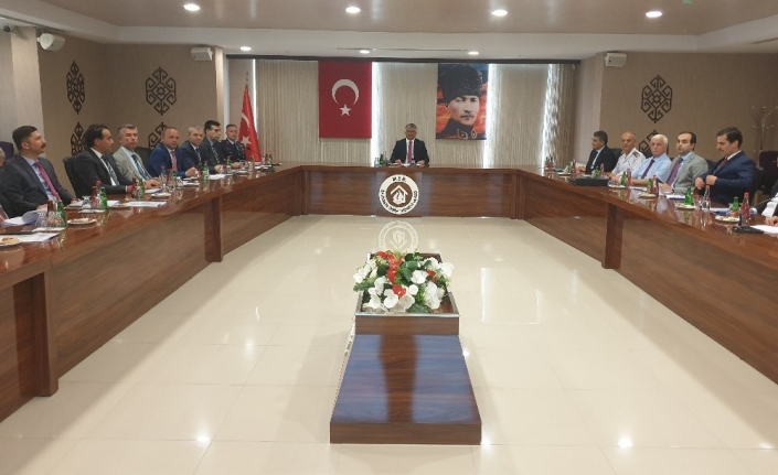 Balıkesir’de güvenlik tedbirleri toplantısı yapıldı