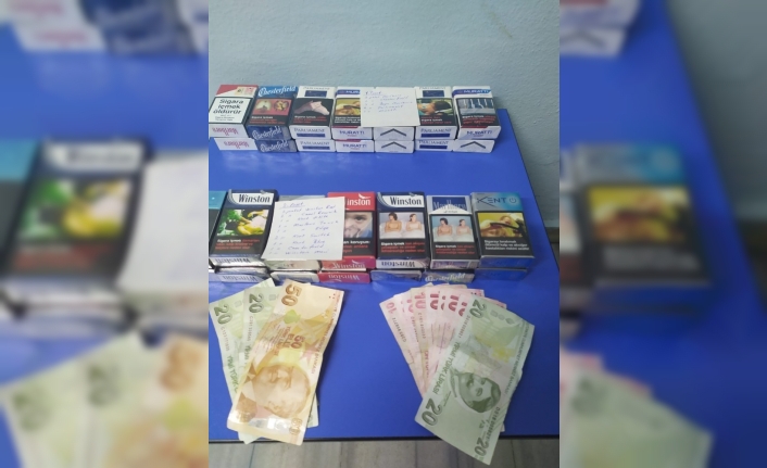 Büfe hırsızları polisten kaçamadı