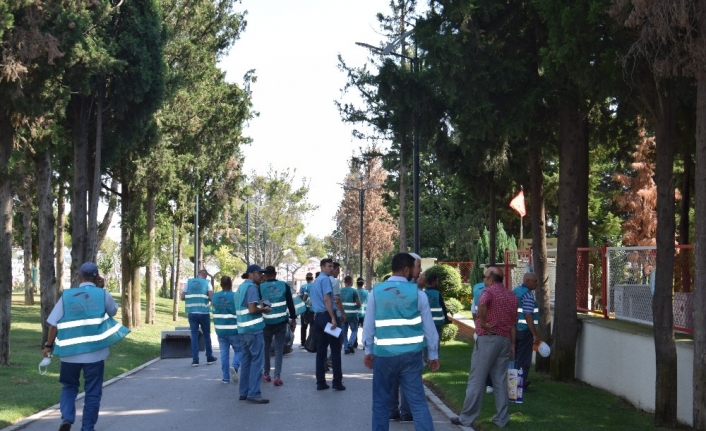 Denetimli yükümlülerden çevre temizliği