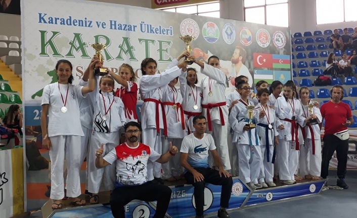 Uluslararası Karadeniz Hazar Ülkeleri Karate Şampiyonası tamamlandı