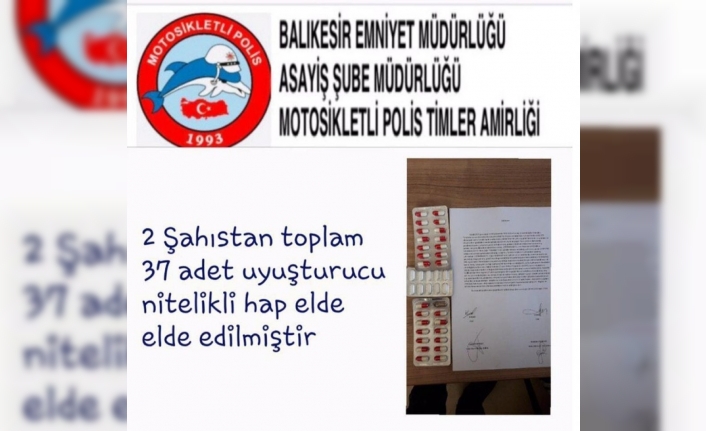 Yunuslar uyuşturucu madde yakaladı