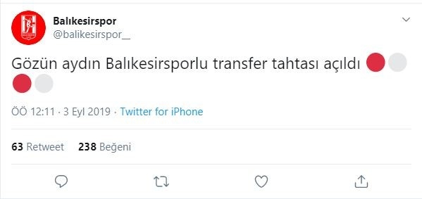 Balıkesirspor’da mutlu son