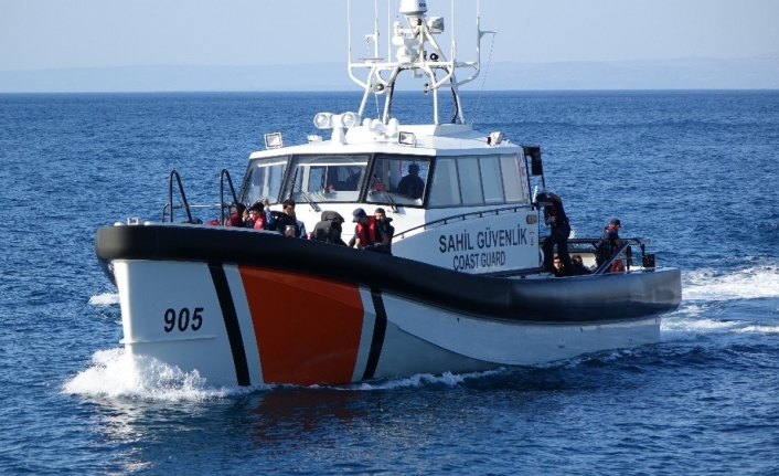 Çanakkale’de 90 düzensiz göçmen yakalandı