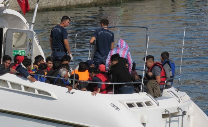 Çanakkale’de 92 düzensiz göçmen yakalandı