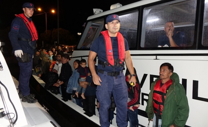 Çanakkale’de 95 kaçak göçmen yakalandı