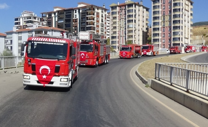 Edremit’te İtfaiye Haftası kutlandı
