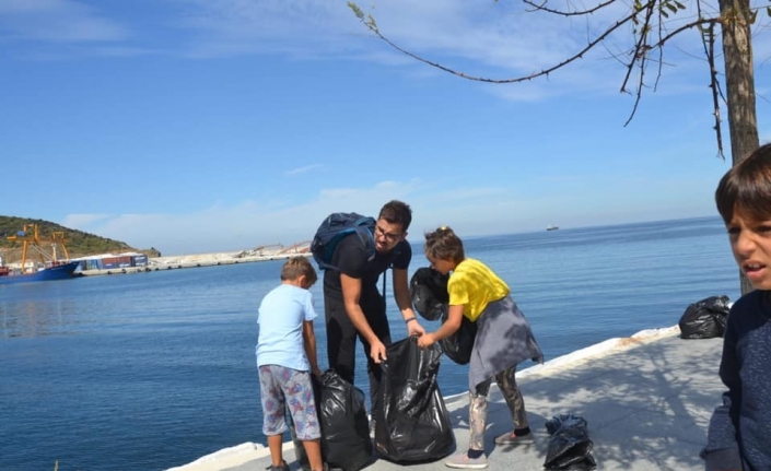 Marmara Adası’nda “Dünya Temizlik Günü” etkinliği